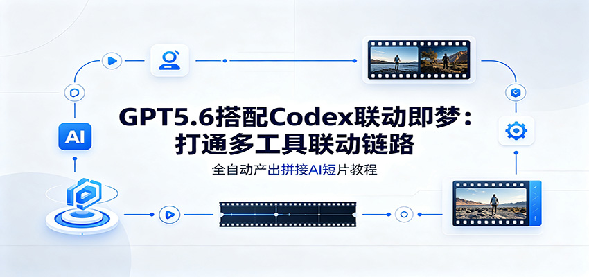 GPT5.6搭配Codex联动即梦：打通多工具联动链路，全自动产出拼接AI短片教程-shxbox省心宝盒