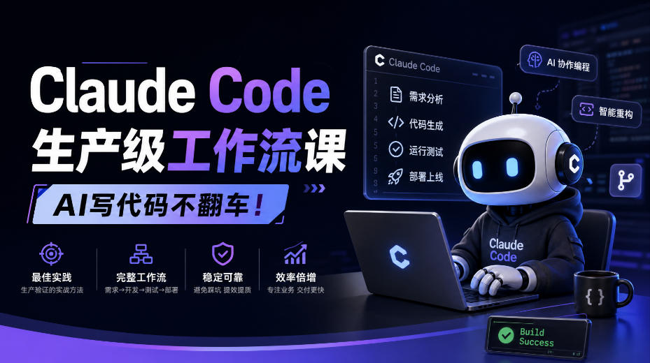 Claude Code生产级工作流课，AI写代码不翻车！【原创双语字幕】-shxbox省心宝盒