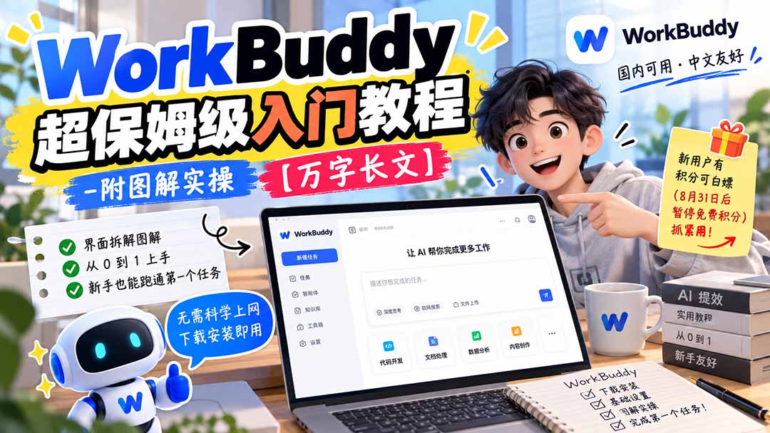 WorkBuddy 超保姆级入门教程-附图解实操 【万字长文】-shxbox省心宝盒
