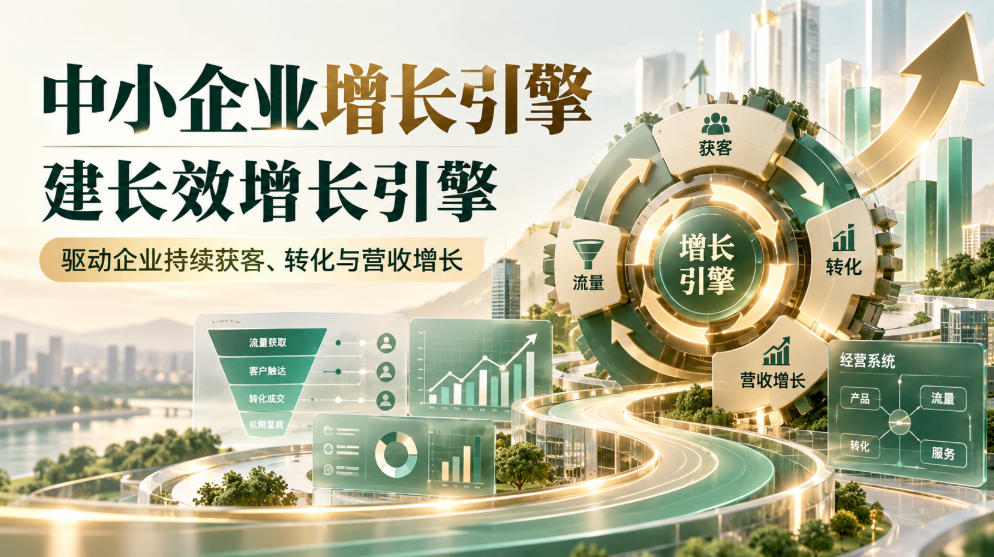 中小企业增长引擎，建长效增长引擎，驱动企业持续获客、转化与营收增长-shxbox省心宝盒