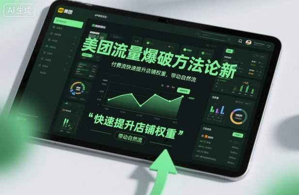 美团流量爆破方法论，付费流快速提升店铺权重，带动自然流-shxbox省心宝盒