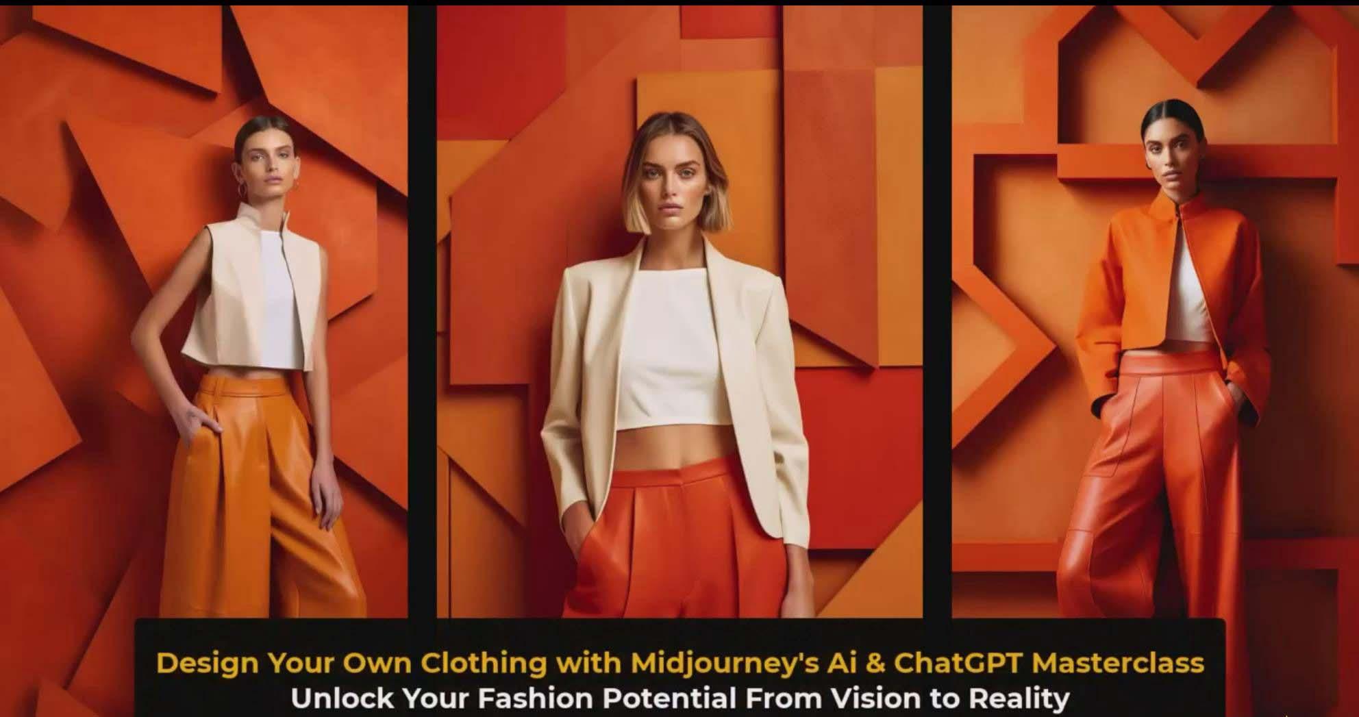 利用 Midjourneys Ai 人工智能设计自己的服装AI大师班-10节课-中英字幕-shxbox省心宝盒