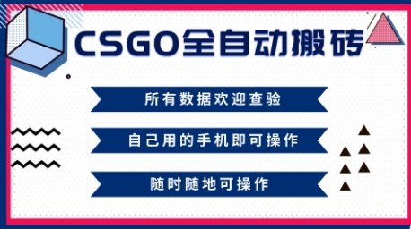 CSGO全自动搬砖，年底钱回家好项目，当天可拿到结果，新手小白轻松月入1W+【揭秘】-shxbox省心宝盒