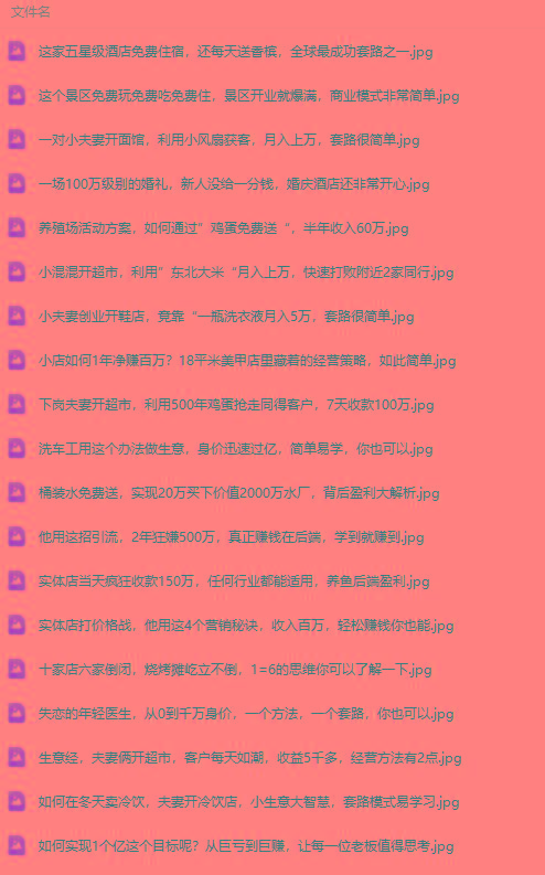 图片[2]-(9607期)真实有效391套商业模式，年入几十到几百万案例解析(电子书+视频+图文)-shxbox省心宝盒