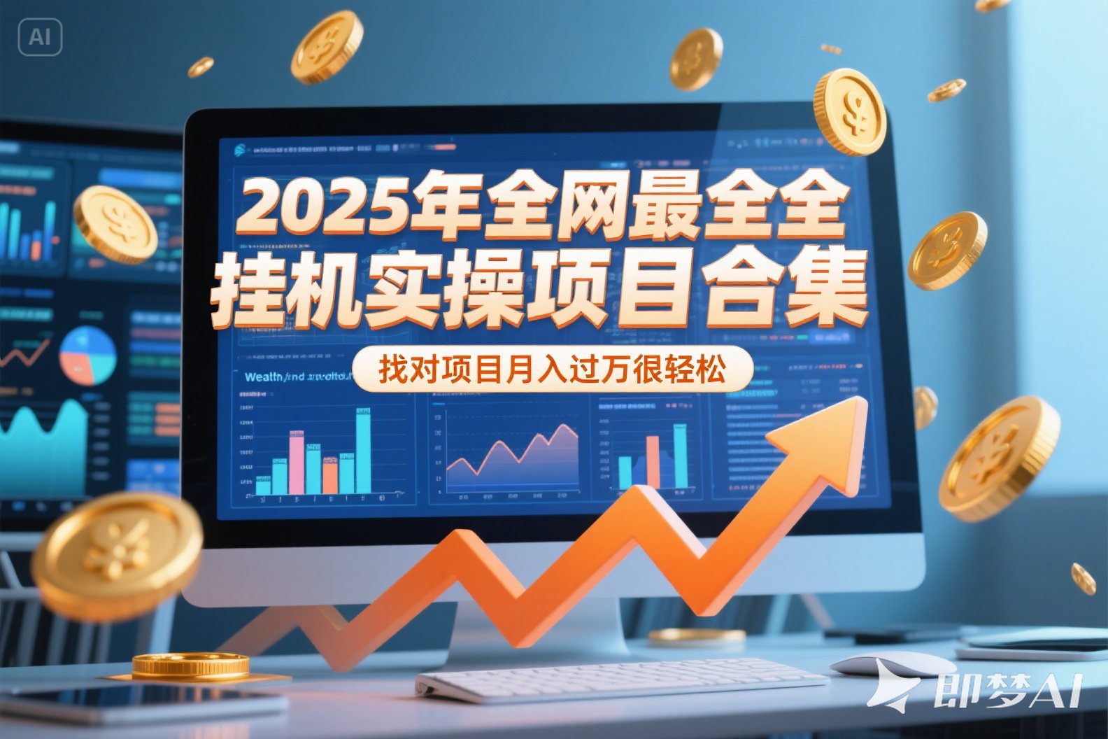 2025年挂机实操项目实操演练，挂机类型，AI直播类型，轻资产创业类型...-shxbox省心宝盒