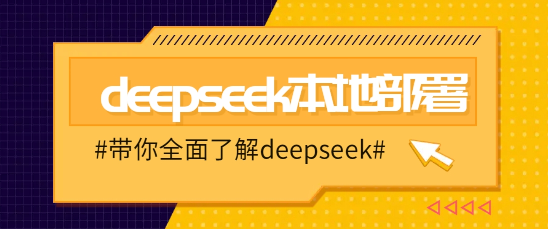 DeepSeek本地部署详细教程，轻松将deepseek部署到你的电脑上-shxbox省心宝盒