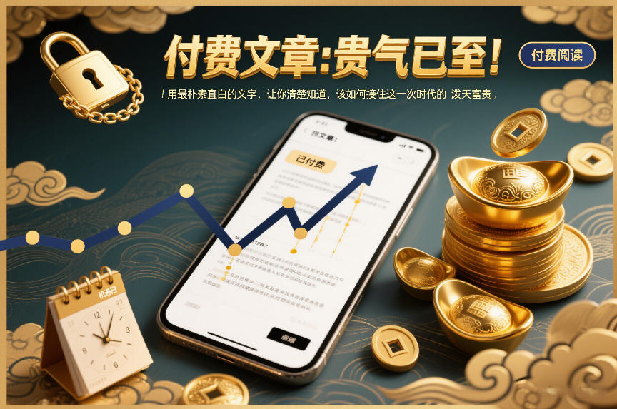 付费文章：贵气已至！用最朴素直白的文字，让你清楚知道，该如何接住这一次时代的泼天富贵-shxbox省心宝盒