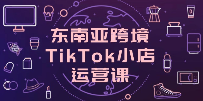 东南亚跨境TikTok小店运营课,掌握店铺设置与流量转化核心技巧-shxbox省心宝盒