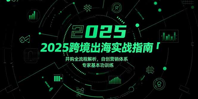 2025跨境出海实战指南，并购全流程解析，自创营销体系，专家基本功训练-shxbox省心宝盒