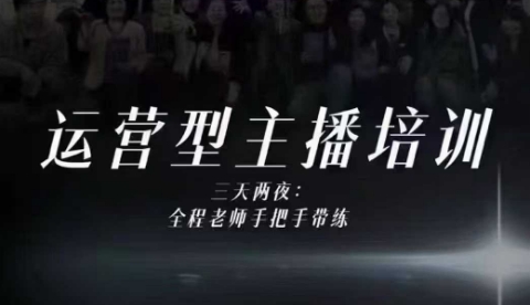 婉婉运营型主播培训线下课，主播四大能力，十小时线下录像+字幕，内容比线上课干-shxbox省心宝盒