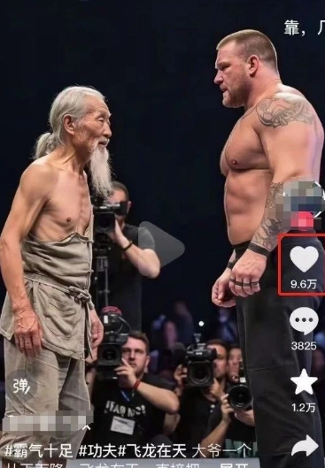 10W+点赞500W播放，用AI制作中国老头和外国拳王格斗视频，条条原创，快速涨粉变现-shxbox省心宝盒