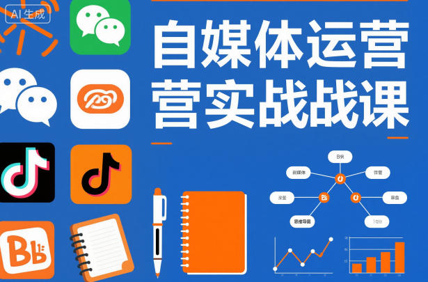 自媒体运营实战课，掌握一套系统的自媒体运营底层方法论，成为优秀的内容创作者-shxbox省心宝盒