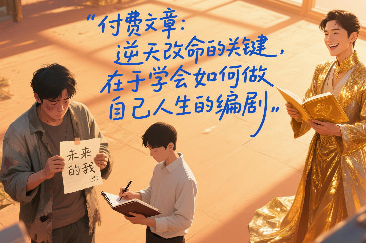 付费文章：逆天改命的关键，在于学会如何做自己人生的编剧-shxbox省心宝盒