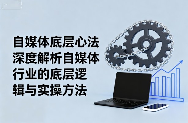 自媒体底层心法，深度解析自媒体行业的底层逻辑与实操方法-shxbox省心宝盒
