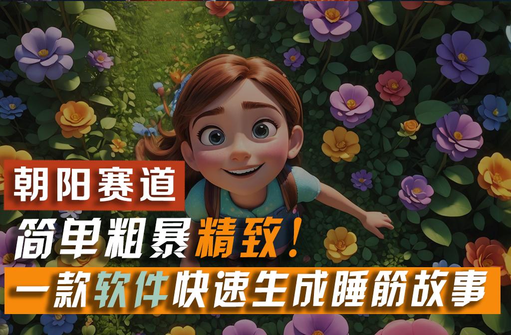 利用一款软件5分钟一条爆款睡筋故事，简单粗暴精致！小白月入2w+-shxbox省心宝盒