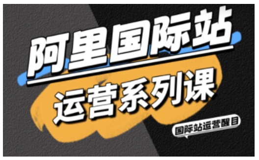 阿里国际站运营系列课，涵盖精准引流、直通车与全站推实战SOP，搭配AI效率工具包与高阶增长玩法(更新)-shxbox省心宝盒