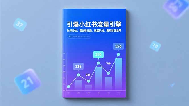 引爆小红书流量引擎，账号定位、视觉锤打造、底层认知，撬动首页推荐-shxbox省心宝盒