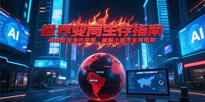 付费文章《世界变局生存指南，AI转型加海外突围，破解小城市生存陷阱》-shxbox省心宝盒