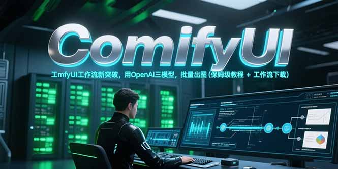 ComfyUI工作流新突破，用OpenAI三模型，批量出图(保姆级教程+工作流下载-shxbox省心宝盒
