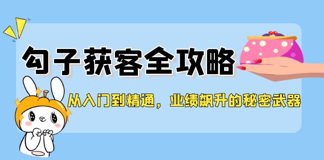 从入门到精通，勾子获客全攻略，业绩飙升的秘密武器-shxbox省心宝盒
