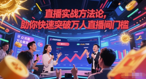 直播实战方法论，助你快速突破万人直播间门槛-shxbox省心宝盒
