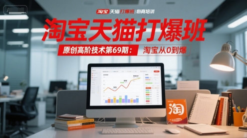 淘宝天猫打爆班原创高阶技术第69期：淘宝从0到爆-shxbox省心宝盒