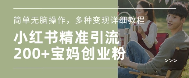 小红书混剪日引200+宝妈创业粉,简单无脑操作,多种变现详细教程-shxbox省心宝盒