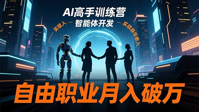 AI高手训练营3.0，ChatGPT，Midjourney，智能体开发，自由职业月入破万-shxbox省心宝盒