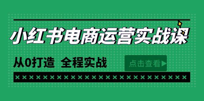 (9946期)最新小红书·电商运营实战课，从0打造  全程实战(65节视频课)-shxbox省心宝盒
