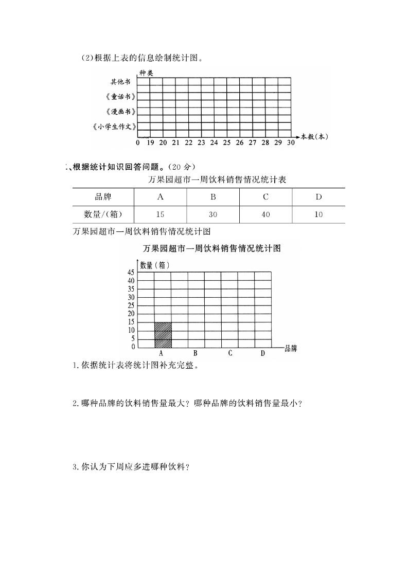 四年级上数学第六单元课时卷《西师版》-shxbox省心宝盒
