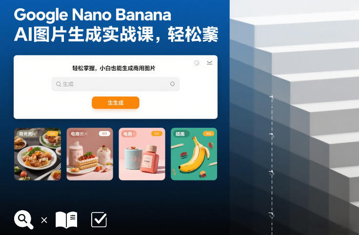 Google Nano Banana AI图片生成实战课，轻松掌握，小白也能生成商用图片-shxbox省心宝盒