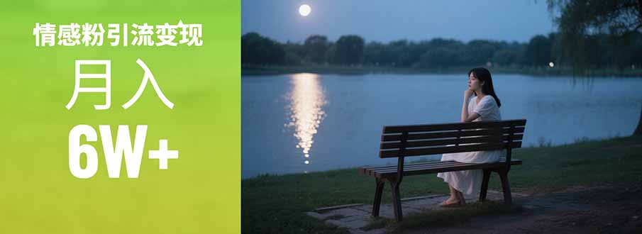 情感粉引流变现实操课：单月变现6w+，情感粉引流变现实操课-shxbox省心宝盒
