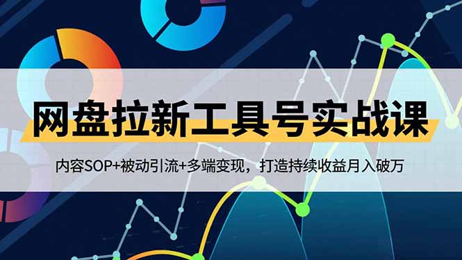 网盘拉新工具号实战课，内容SOP+被动引流+多端变现，打造持续收益月入破万-shxbox省心宝盒
