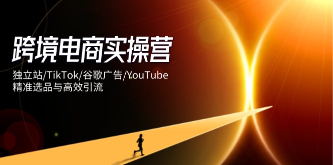 跨境电商实操营：独立站/TikTok/谷歌广告/YouTube，精准选品与高效引流-shxbox省心宝盒