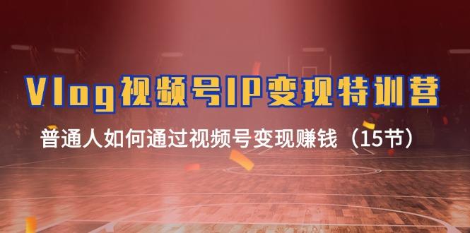 Vlog 视频号IP变现特训营，普通人如何通过视频号变现赚钱(15节-shxbox省心宝盒