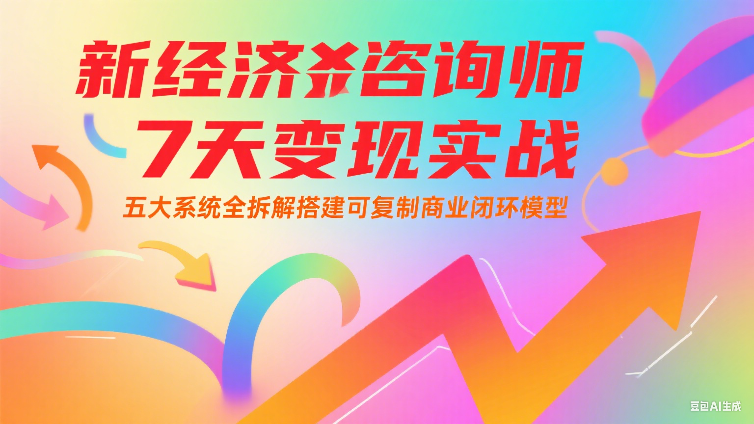新经济咨询师 7 天变现实战：五大系统全拆解搭建可复制商业闭环模型-shxbox省心宝盒