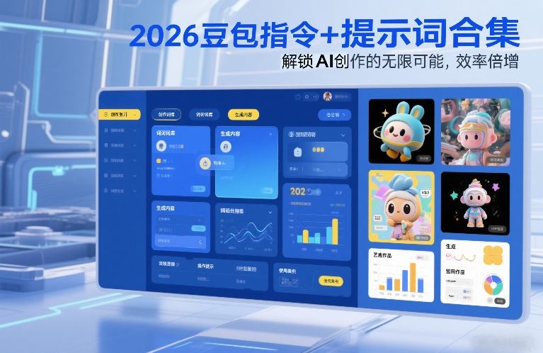 2026豆包指令+提示词合集，解锁AI创作的无限可能，效率倍增-shxbox省心宝盒