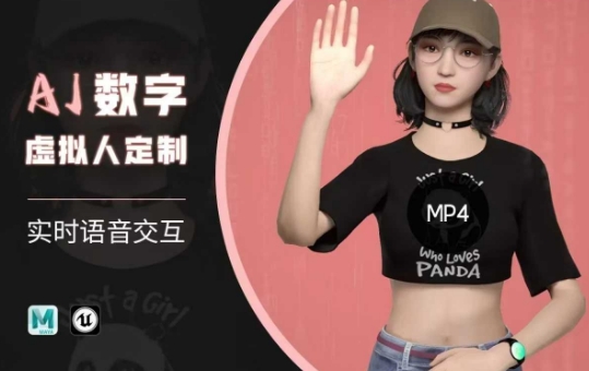 Ai数字人虚拟(智能体)实时语音交互特训营，​自行定制超写实角色AI数字人交互技术-shxbox省心宝盒