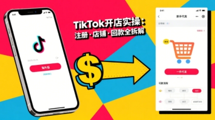 TikTok从开店到投流的进阶课，从基础实操到高阶技巧一网打尽-shxbox省心宝盒