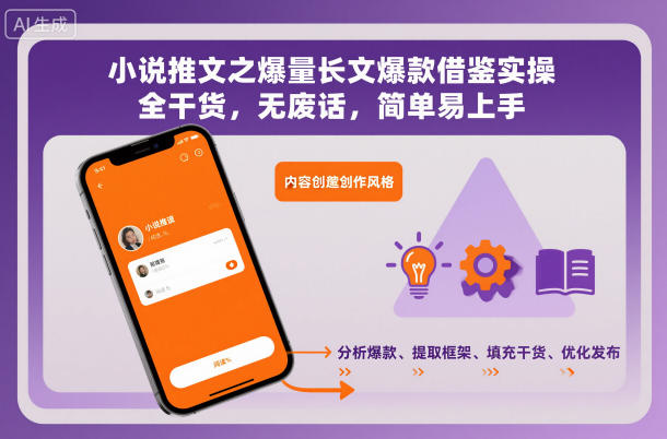小说推文之爆量长文爆款借鉴实操，全干货，无废话，简单易上手-shxbox省心宝盒