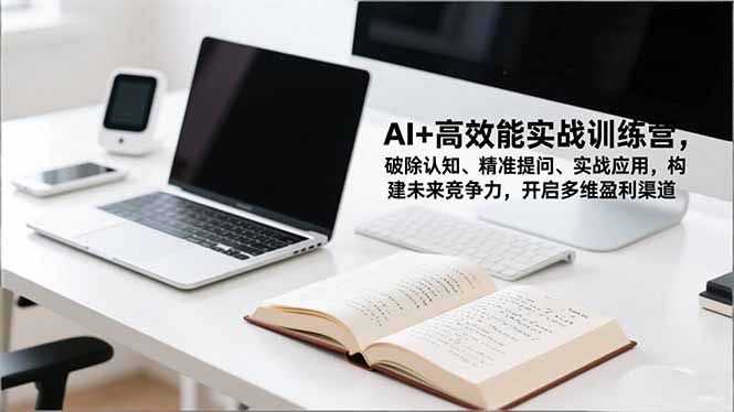 AI+高效能实战训练营，破除认知、精准提问、实战应用，构建未来竞争力，开启多维盈利渠道-shxbox省心宝盒
