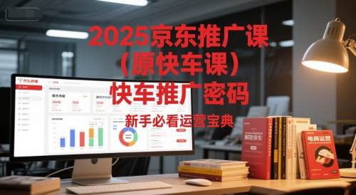 2025京东推广课(原快车课)解锁京东快车推广密码，新手必看运营宝典-shxbox省心宝盒