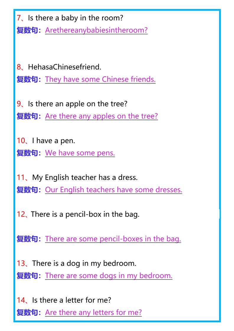 【2025秋新版】三年级上册英语句子专项训练-shxbox省心宝盒