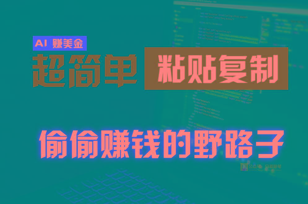 偷偷赚钱野路子，0成本海外淘金，无脑粘贴复制，稳定且超简单，适合副业兼职-shxbox省心宝盒