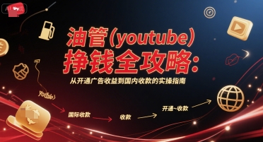 油管(youtube)挣钱全攻略：从开通广告收益到国内收款的实操指南-shxbox省心宝盒