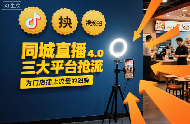 同城直播实操班4.0，三大平台抢流，为门店插上流量的翅膀-shxbox省心宝盒