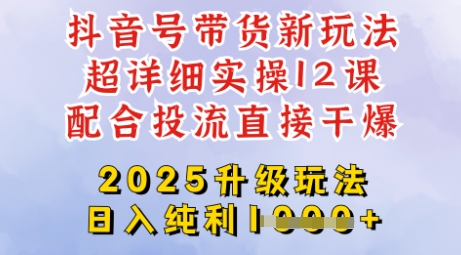 2025全新升级抖音带货玩法,一天纯利四位数,从剪辑到选品再到发布投流,超详细玩法揭秘-shxbox省心宝盒