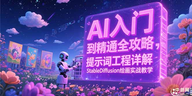 AI入门到精通全攻略，提示词工程详解，StableDiffusion绘画实战教学-shxbox省心宝盒