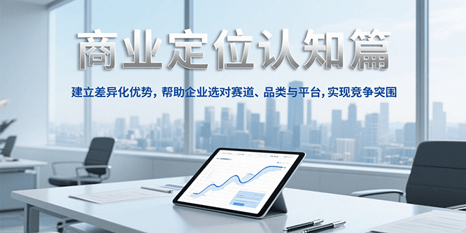 商业定位认知，建立差异化优势，帮助企业选对赛道、品类与平台，实现竞争突围-shxbox省心宝盒