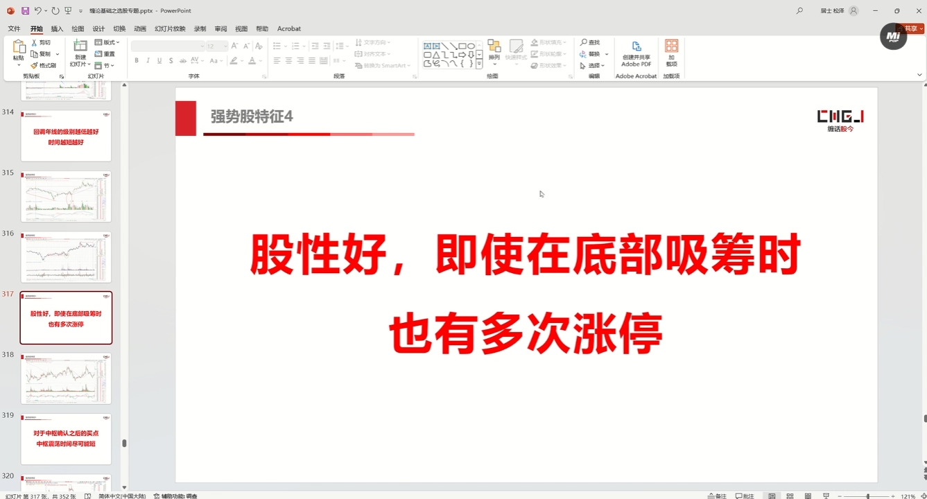 缠话股今·缠论基础之选股专题-shxbox省心宝盒